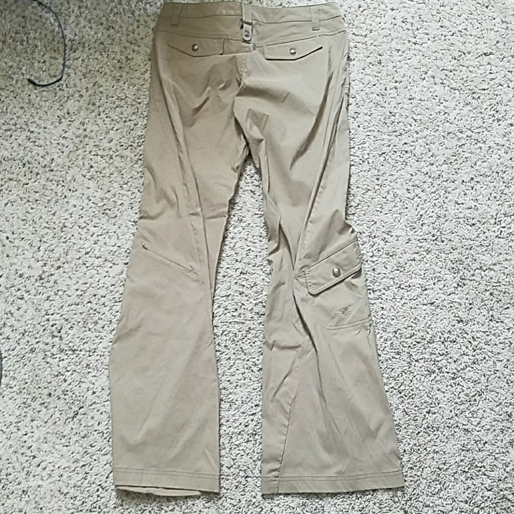 《WOMEN'S KHAKI ATHLETA DIPPER PANTS》